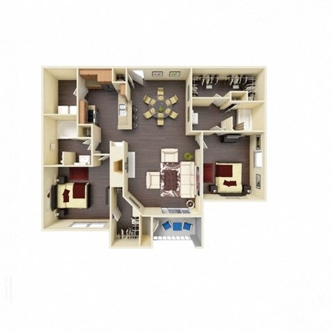 The Mopac Classic Floor Plan The Mopac Classic Floor Plan at River Stone Ranch, Austin